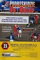 Podbeskidzie Bielsko Biała - Ruch Radzionków II league official programm (30.03.2003)