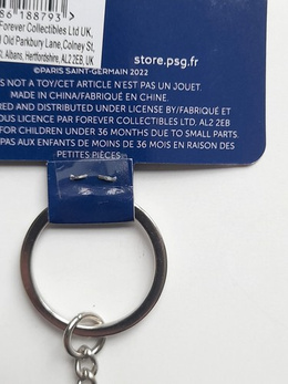 Paris Saint-Germain FC big crest keyring (official product)