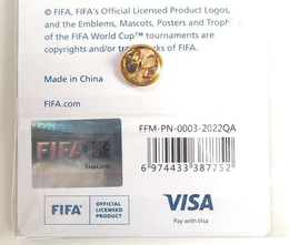 FIFA World Cup Historic Marks - Qatar 2022. FIFA Classics pin (Official Licensed Product)