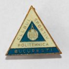 CS Politehnica Bucharest badge (epoxy)
