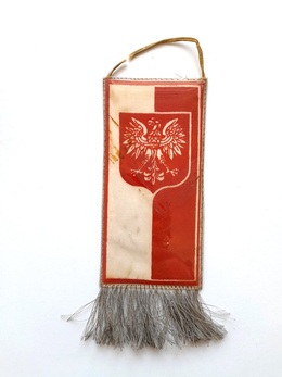 Small pennant ROW Rybnik football team (PRL times)