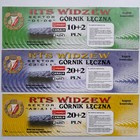 RTS Widzew Lodz - Gornik Leczna I league match three tickets (2003/2004)