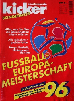 UEFA Euro England 1996 Fan's Guide (kicker)