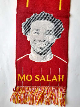 Liverpool FC Premier League Champions 2019/2020 Mo Salah scarf
