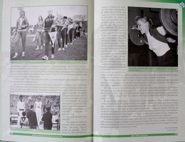 Sport and student record book in biography