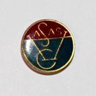 Vasas SC Budapest crest badge (epoxy, with signature)