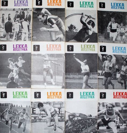 Monthly magazine Athletic - Yearbook 1970 (complete) binded