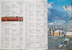 Winter Olympic Games Innsbruck 1976 official mini guide