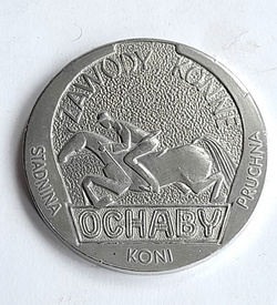 Medal First Equestrian Championships of Southern Poland 1977