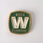 MRKS Warta Zawiercie badge (lacquer)