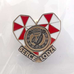 RTS Widzew Lodz - The Heart of Lodz badge (official product)