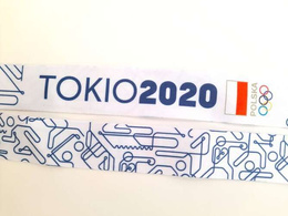 Summer Olympic Games Tokyo 2020 Poland Team key lanyard (official product)