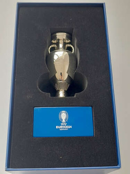 Replica of the trophy of the UEFA Euro 2024 Germany, 13,5 cm (Official Licensed Product)