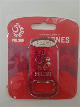 Magnet with opener Polish team can (official product)