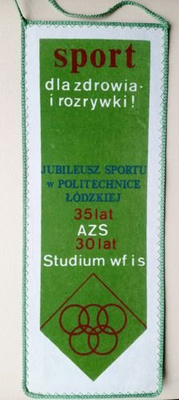 35 years of Academic Sport Association of Lodz University of Technology