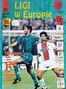 European Leagues season 1997/1998 Fans Guide (Pilka Nozna magazine)