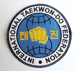 International Taekwon-do Federation big stripe (official product)