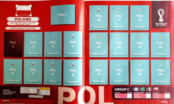 FIFA World Cup Qatar 2022 Panini Sticker Album + 20 stickers