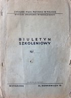 Training Bulletin of Polish Association Handball (1962)