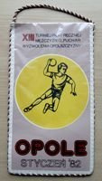 The XIII Handball Tournament of Opolian Silesia Release Cup pennant (1982)