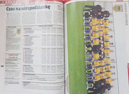 Polish league fan's guides autumn 2008/2009 - summary of the 2009/2010 season (Przegląd Sportowy, 11 magazines in hard cover)