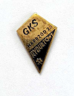 GKS Naprzod 23 Rydultowy badge (lacquer)