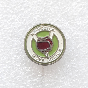 NK Vozila Nova Gorica badge (Slovenia, lacquer)