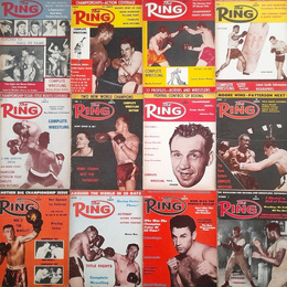 The Ring Magazine 1961 (complete of the 12 issue)