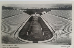 Postcard Old Stadium of Olympic Games Athens 1896