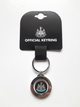 Newcastle United swivel crests keyring (official product)