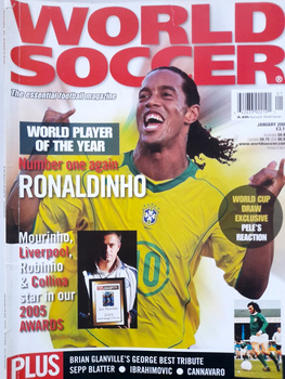 World Soccer monthly magazine Annual 2006 (set of 12 issues, complete)