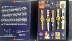 Set of 9 Swatch Historical Olympic Games mini watches official product
