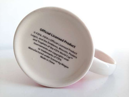 Mug World Cup Qatar 2022 emblem (red) (Official Licensed Product)