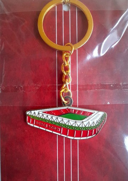 RTS Widzew Lodz stadium - The Heart of Lodz keyring (official product)