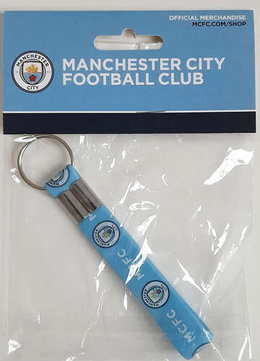 Manchester City silicone keyring (official product)