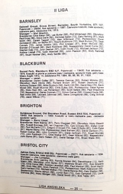 1991/1992 English league schedule
