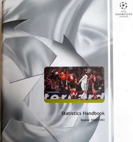 Statistics Handbook Season 2002/2003 UEFA Champions League