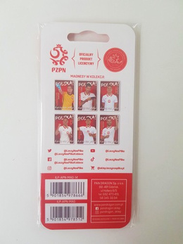 Magnet Polish Football National Team - Robert Lewandowski metal (official product)
