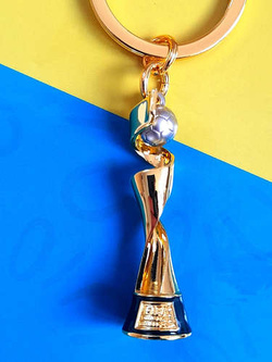 FIFA Women's World Cup AU NZ 2023 official 3D trophy keyring (Official Licensed Product)