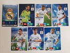 Real Madrid CF UEFA Champions League 2013-2015 players and crest set of 7 Panini cards