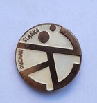 Handball Silesia Cup the 80s' badge (lacquer)