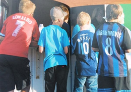 Only a game? Football photo album hardcover