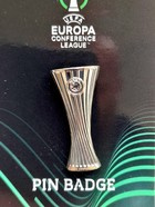 UEFA Europa Conference League trophy (official product) badge pin Football