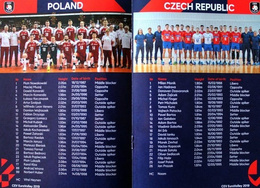 CEV EuroVolley official programme (13-23.09.2019)