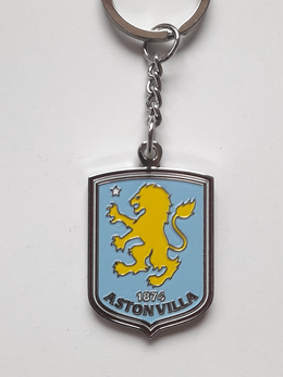 Aston Villa FC big crest one side key ring (official product)