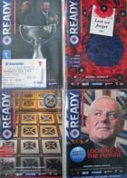 Rangers FC official programmes 2012-2013 season (4 items) + ticket