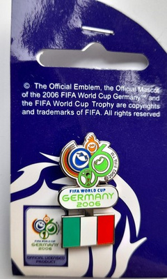Italy National Football Team FIFA World Cup Germany 2006 badge