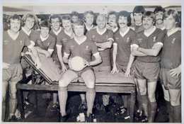 Liverpool FC the 80's team two photos