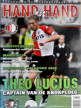 Hand in Hand. Feyenoord Rotterdam official fans magazine (nr 4/December 2006)