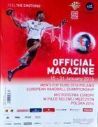 Men's EHF Euro 2016 Poland European Handball Championship official magazine